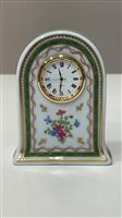 Table clock Haviland VIEUX PARIS VERT in  SV001 - SV001